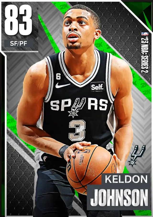(EMERALD) Keldon Johnson (83 OVR)