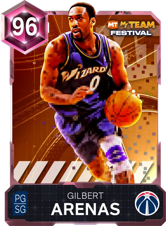 (PD) Gilbert Arenas (96 OVR)
