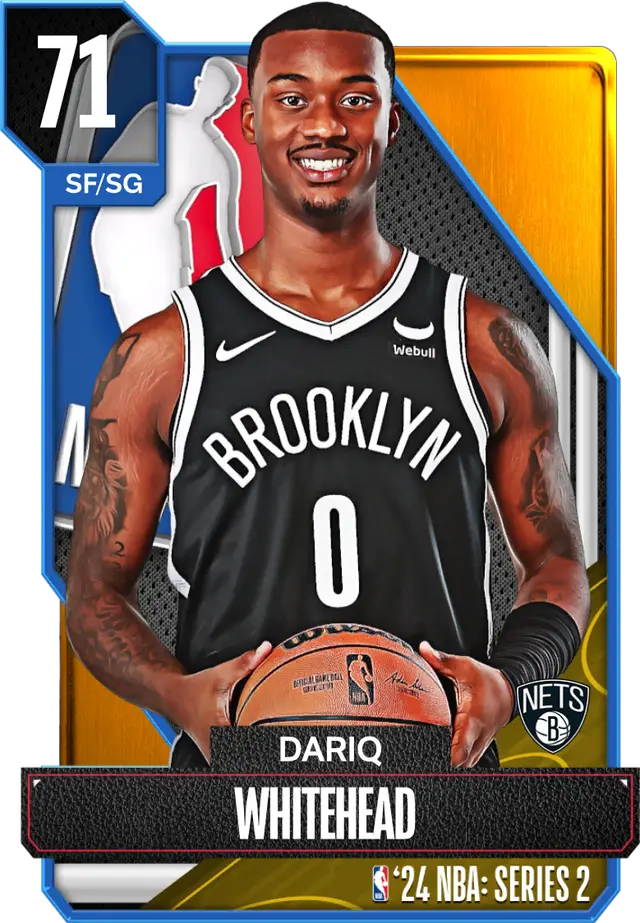 (GOLD) Dariq Whitehead (71 OVR)