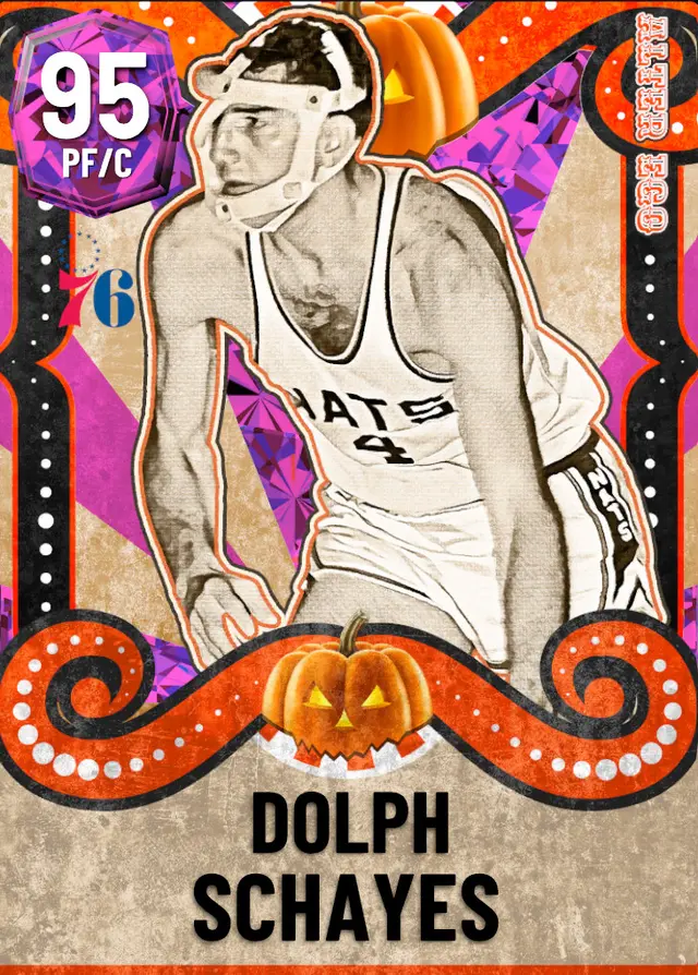 (PD) Dolph Schayes (95 OVR)