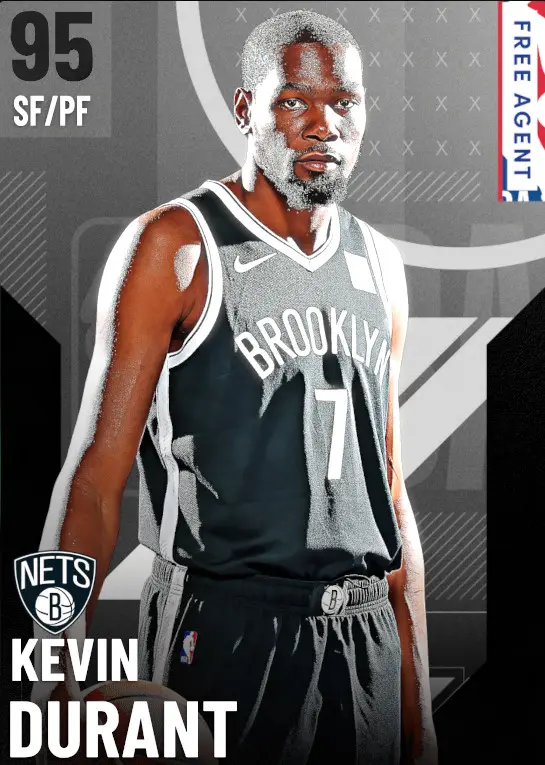 (FREEAGENT) Kevin Durant (95 OVR)