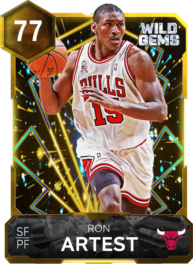 (GOLD) Ron Artest (77 OVR)