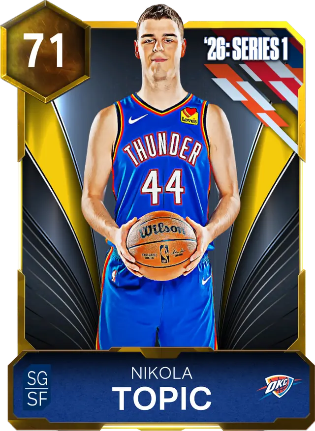 (GOLD) Nikola Topic (71 OVR)