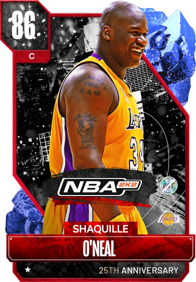 (SAPPHIRE) Shaquille O'Neal (86 OVR)