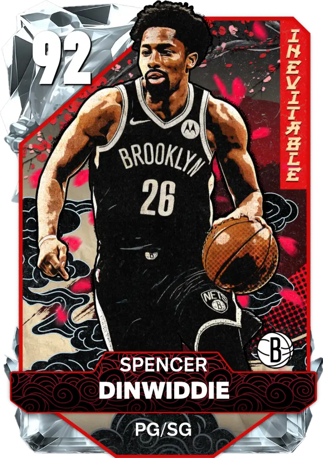 (DIAMOND) Spencer Dinwiddie (92 OVR)
