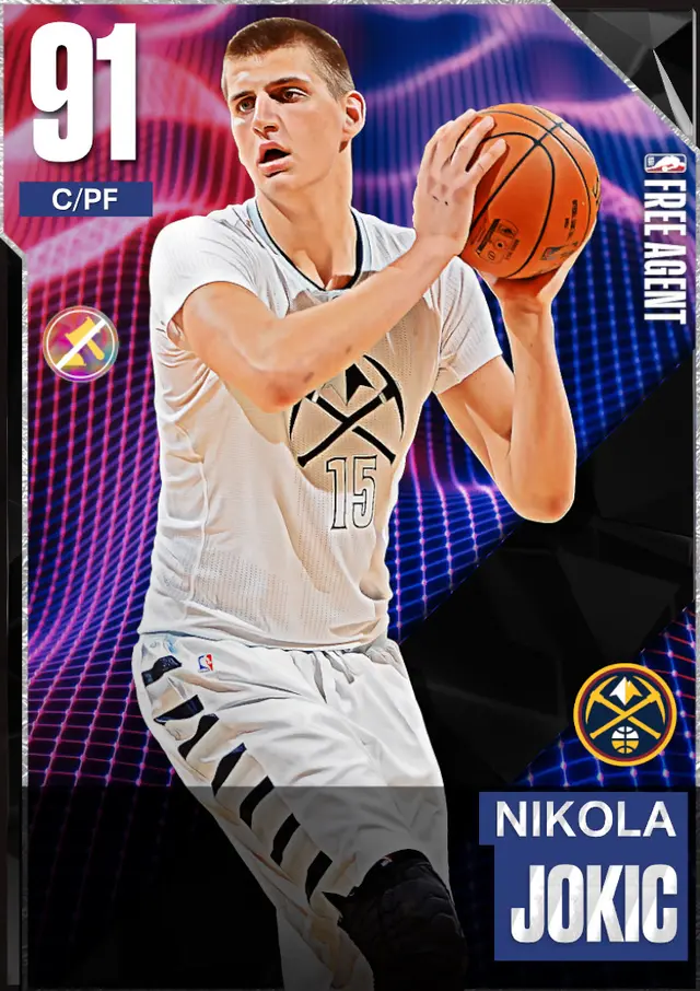 (FREEAGENT) Nikola Jokic (91 OVR)