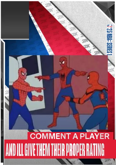 Comment a player  And ill give them their proper rating