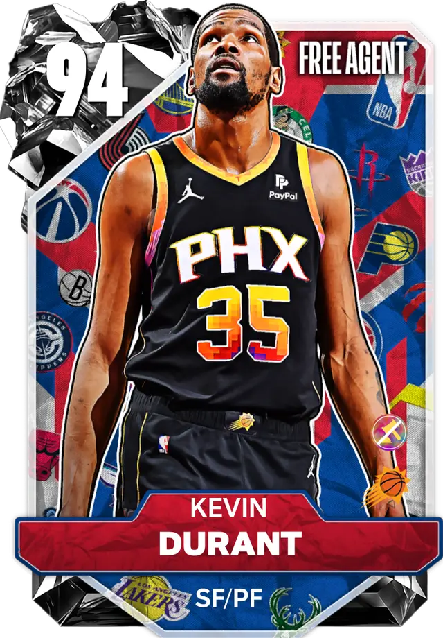(FREEAGENT) Kevin Durant (94 OVR)