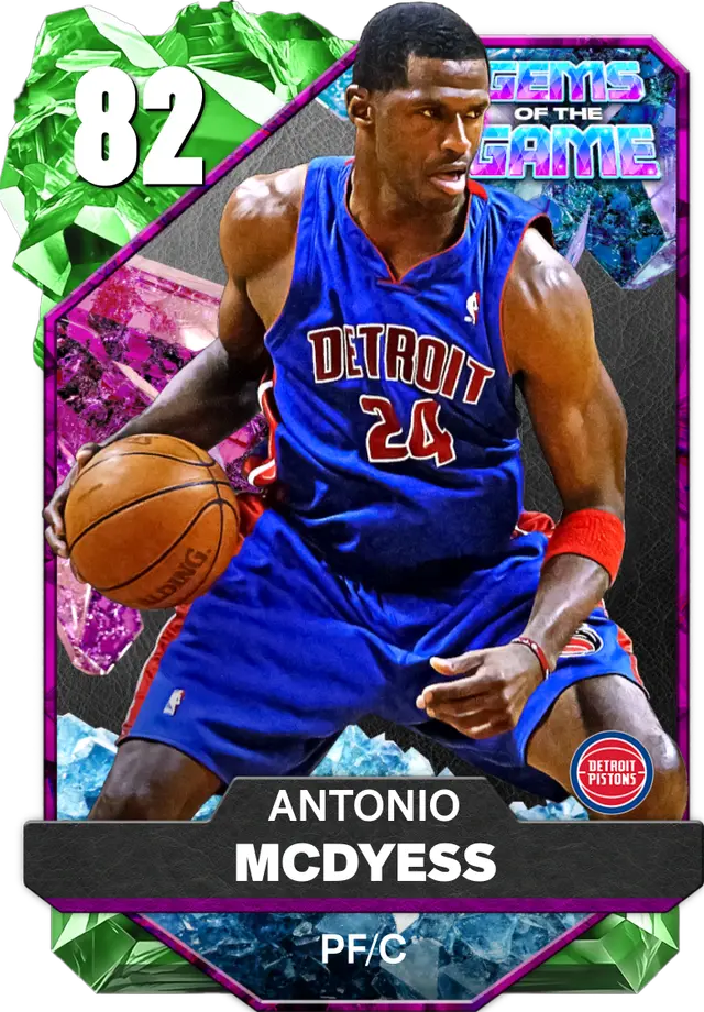(EMERALD) Antonio McDyess (82 OVR)