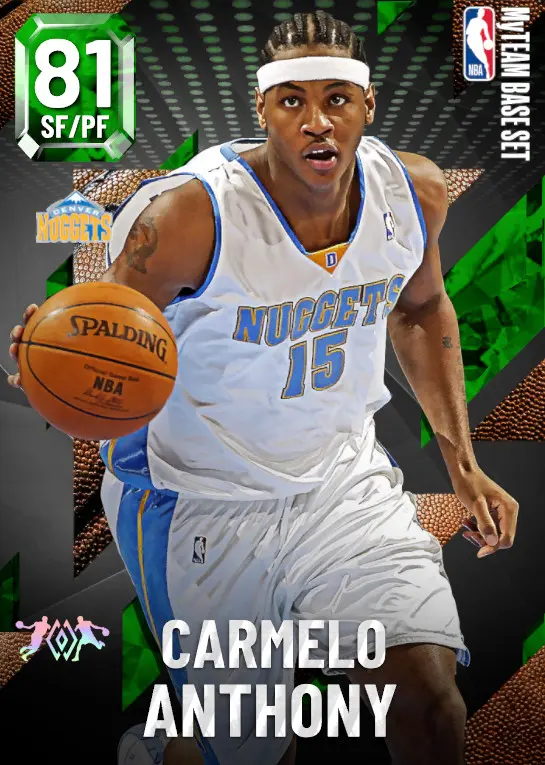 (EMERALD) Carmelo Anthony (81 OVR)