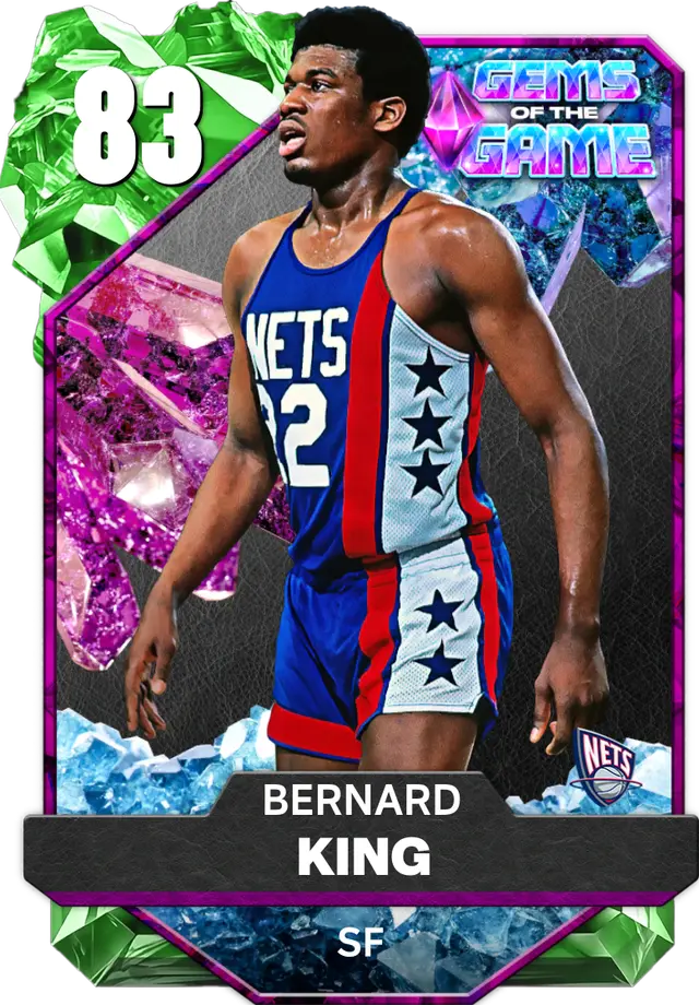 (EMERALD) Bernard King (83 OVR)