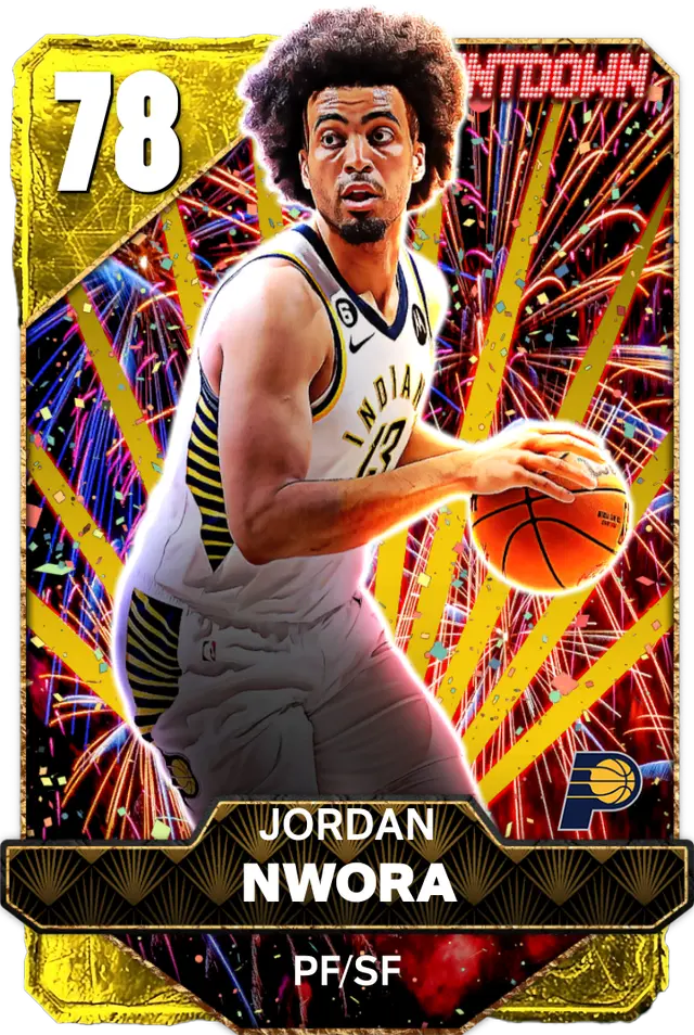 (GOLD) Jordan Nwora (78 OVR)