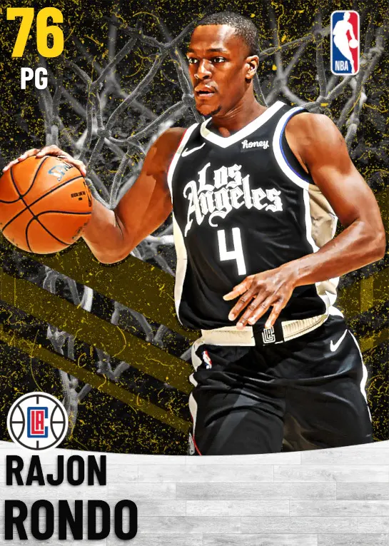 (GOLD) Rajon Rondo (76 OVR)