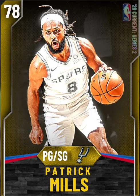 (GOLD) Patrick Mills (78 OVR)