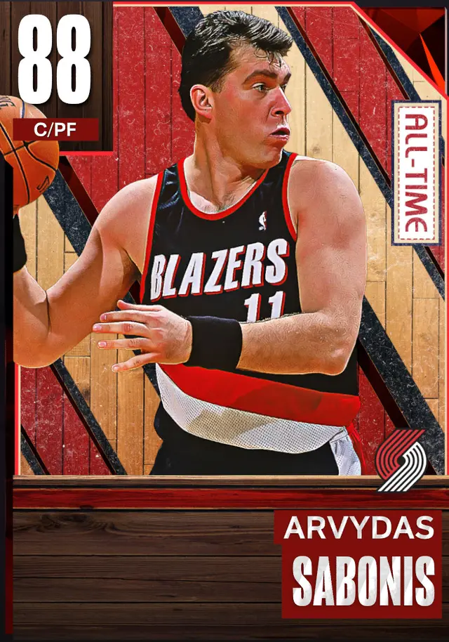 (RUBY) Arvydas Sabonis (88 OVR)