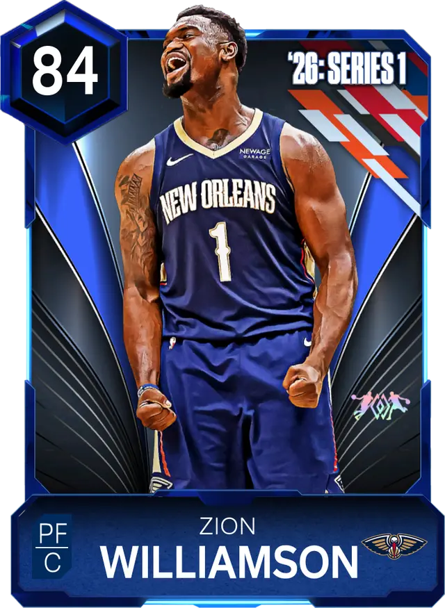 (SAPPHIRE) Zion Williamson (84 OVR)