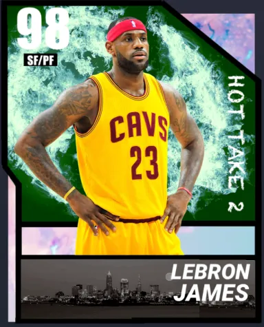 Hot take 2 2k23 concept lebron James