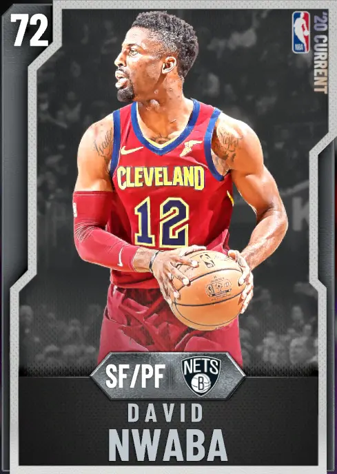 (SILVER) David Nwaba (72 OVR)