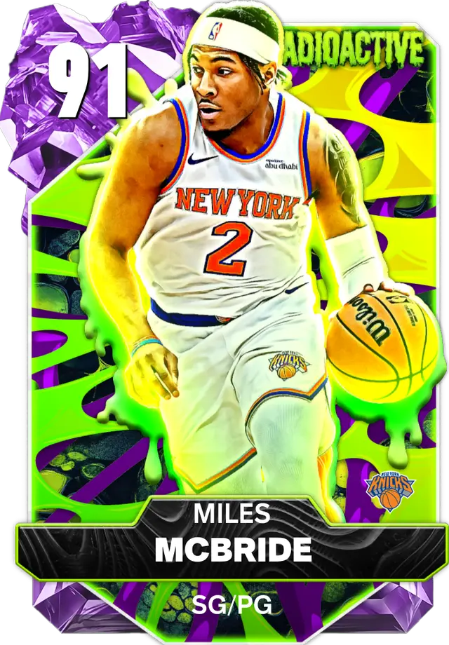 (AMETHYST) Miles McBride (91 OVR)