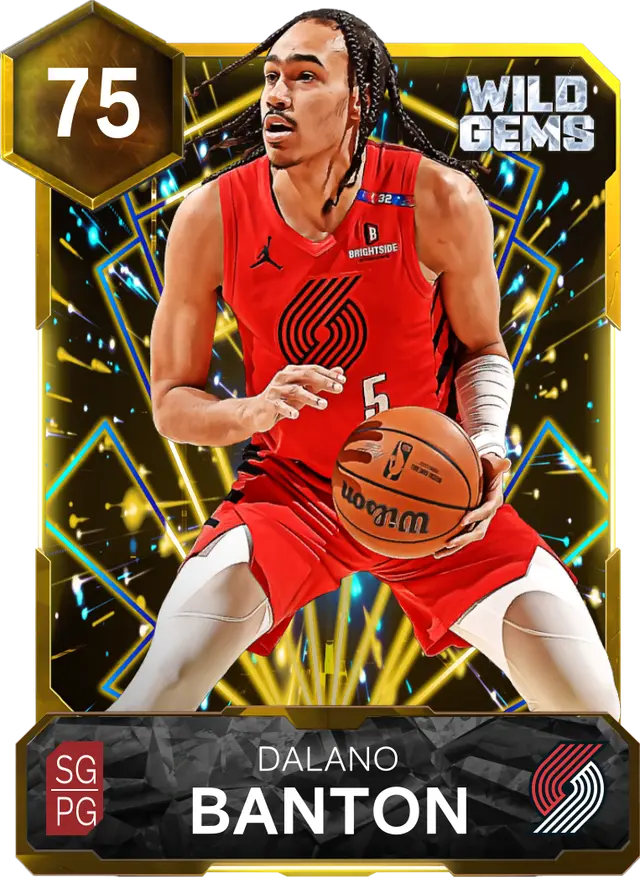 (GOLD) Dalano Banton (75 OVR)