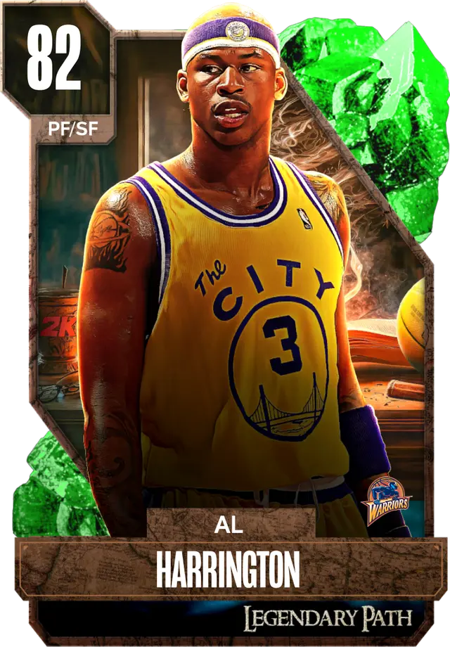 (EMERALD) Al Harrington (82 OVR)