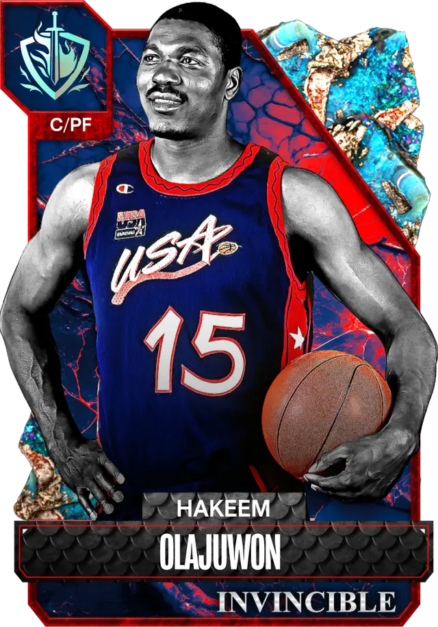(INVINCIBLE) Hakeem Olajuwon (99 OVR)