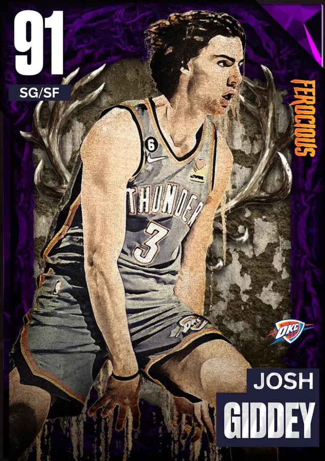 (AMETHYST) Josh Giddey (91 OVR)