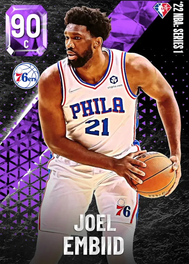 (AMETHYST) Joel Embiid (90 OVR)