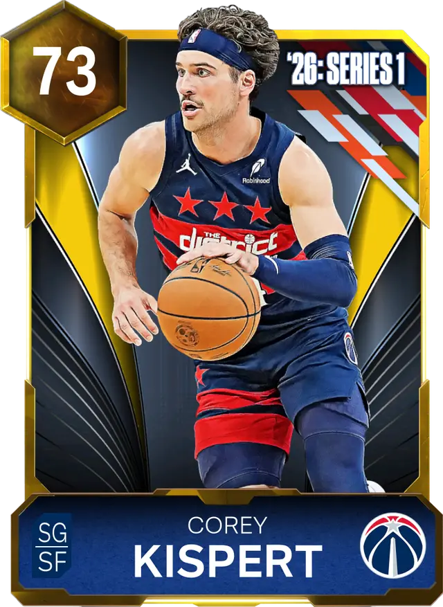 (GOLD) Corey Kispert (73 OVR)