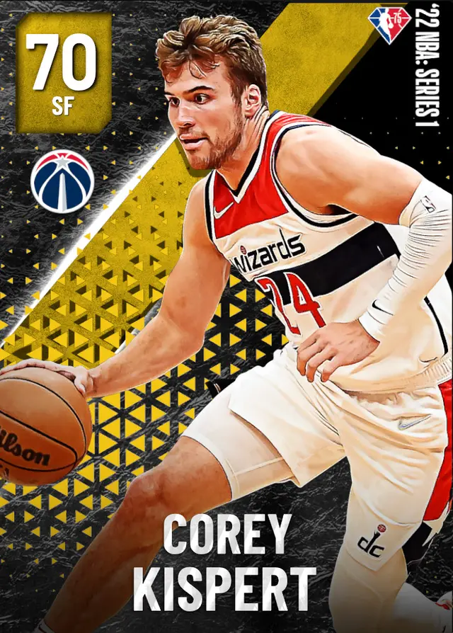 (GOLD) Corey Kispert (70 OVR)