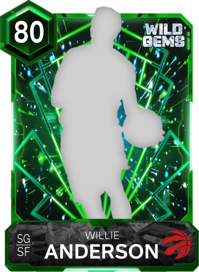 (EMERALD) Willie Anderson (80 OVR)
