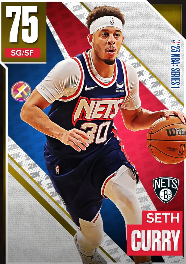 (GOLD) Seth Curry (75 OVR)