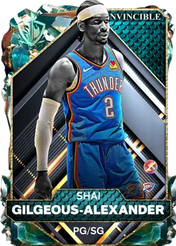 (INVINCIBLE) Shai Gilgeous-Alexander (99 OVR)