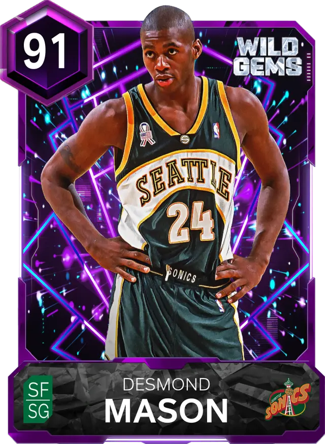 (AMETHYST) Desmond Mason (91 OVR)