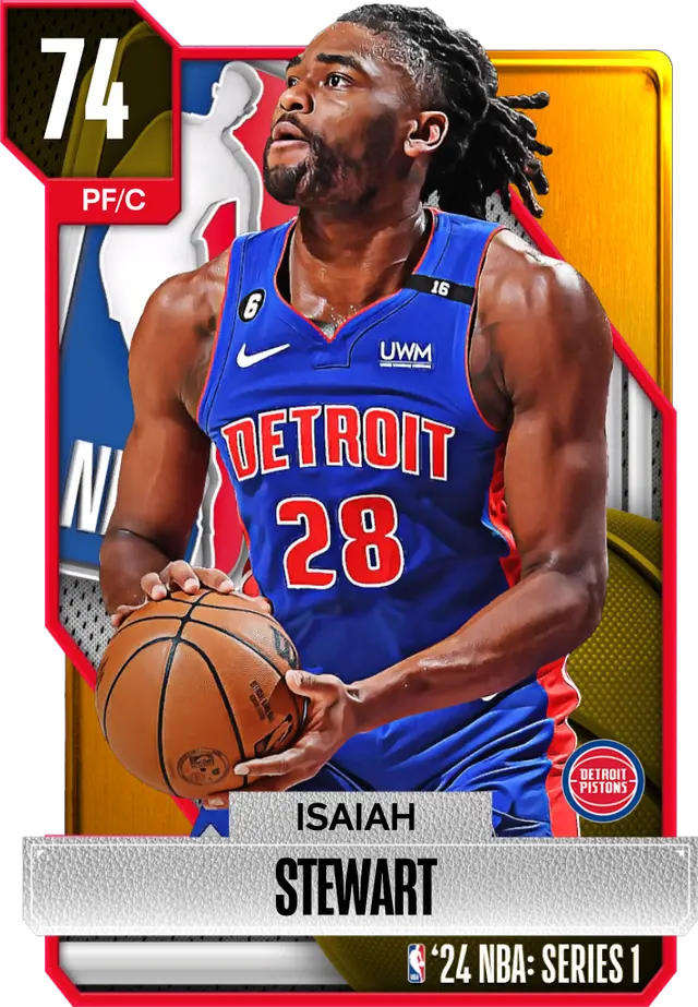 (GOLD) Isaiah Stewart (74 OVR)