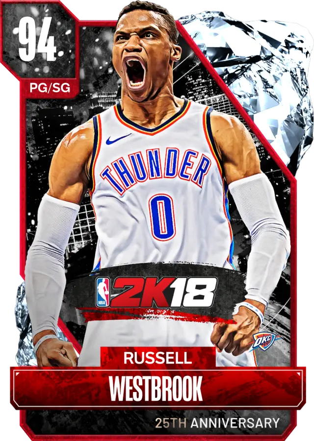 (DIAMOND) Russell Westbrook (94 OVR)