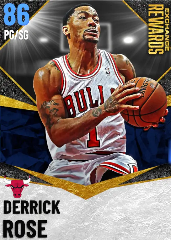 (SAPPHIRE) Derrick Rose (86 OVR)
