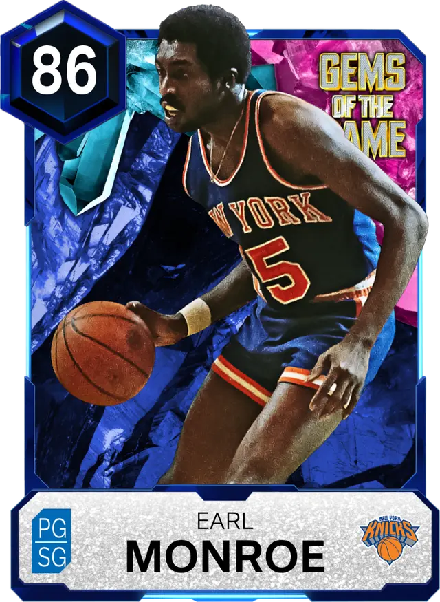 (SAPPHIRE) Earl Monroe (86 OVR)
