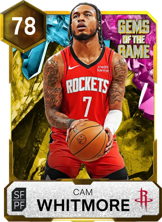 (GOLD) Cam Whitmore (78 OVR)