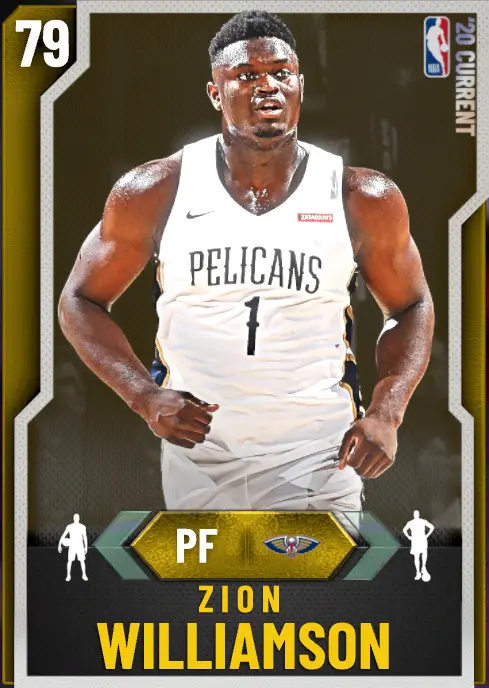 (GOLD) Zion Williamson (79 OVR)