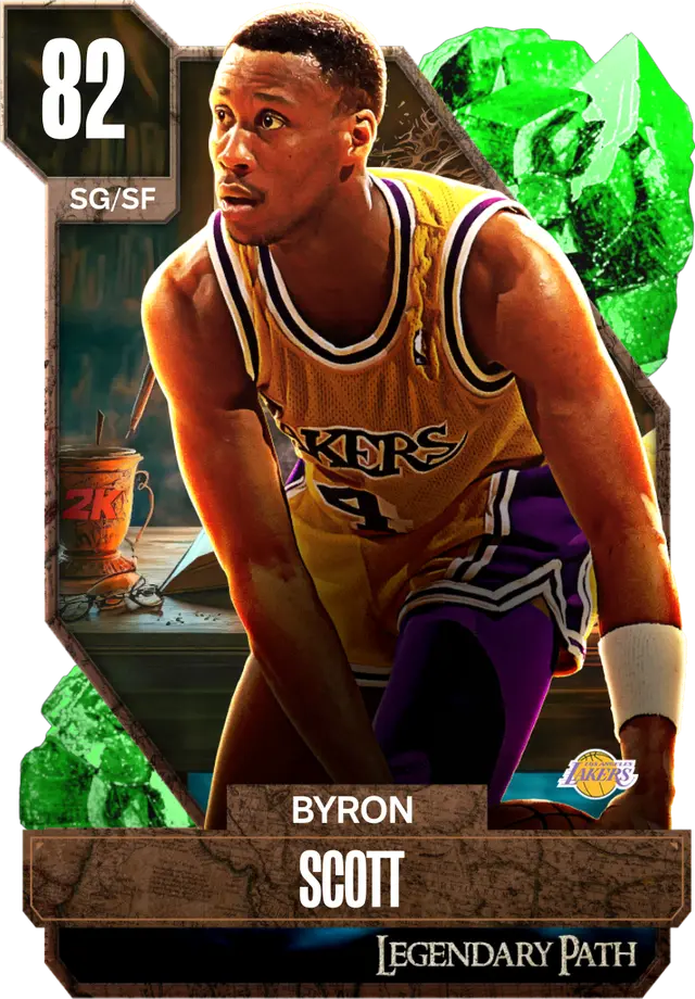 (EMERALD) Byron Scott (82 OVR)
