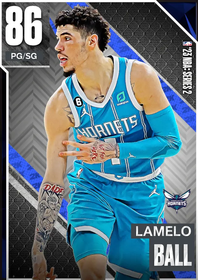 (SAPPHIRE) LaMelo Ball (86 OVR)