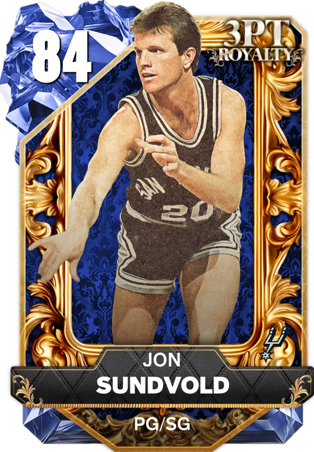 (SAPPHIRE) Jon Sundvold (84 OVR)
