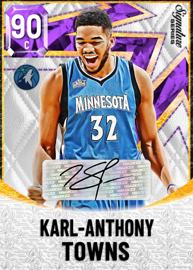 (AMETHYST) Karl-Anthony Towns (90 OVR)