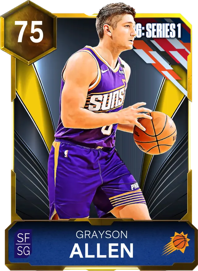 (GOLD) Grayson Allen (75 OVR)