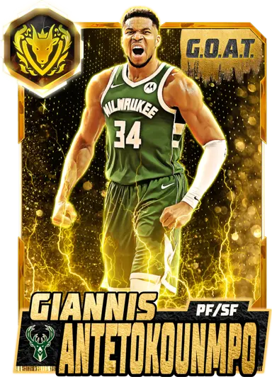 (GOAT) Giannis Antetokounmpo (99 OVR)