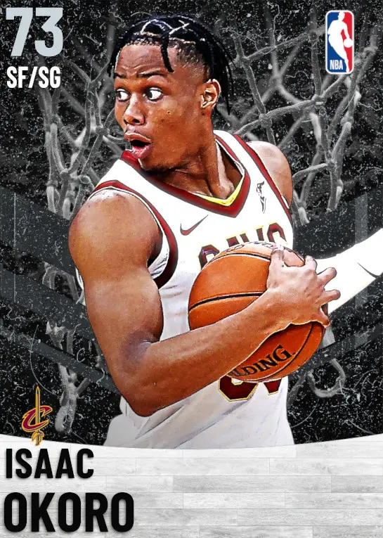 (SILVER) Isaac Okoro (73 OVR)