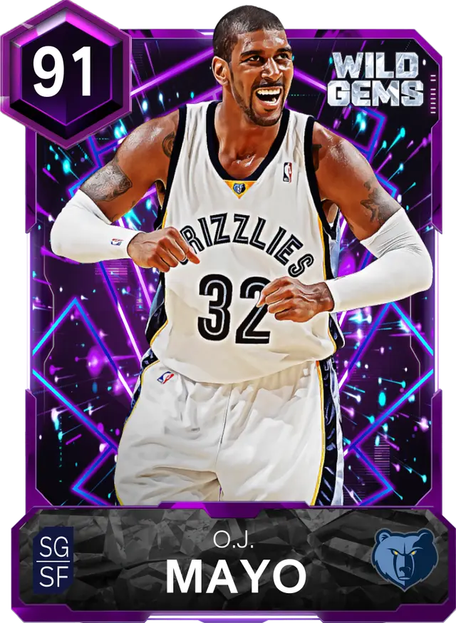 (AMETHYST) O.J. Mayo (91 OVR)