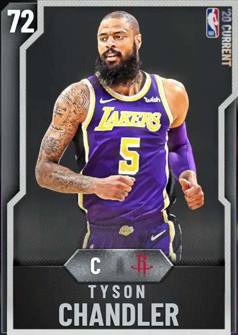 (SILVER) Tyson Chandler (72 OVR)