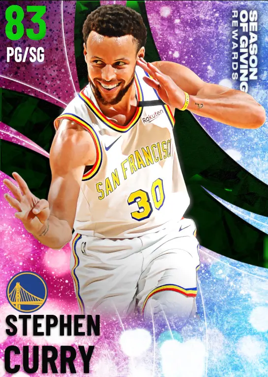 (EMERALD) Stephen Curry (83 OVR)